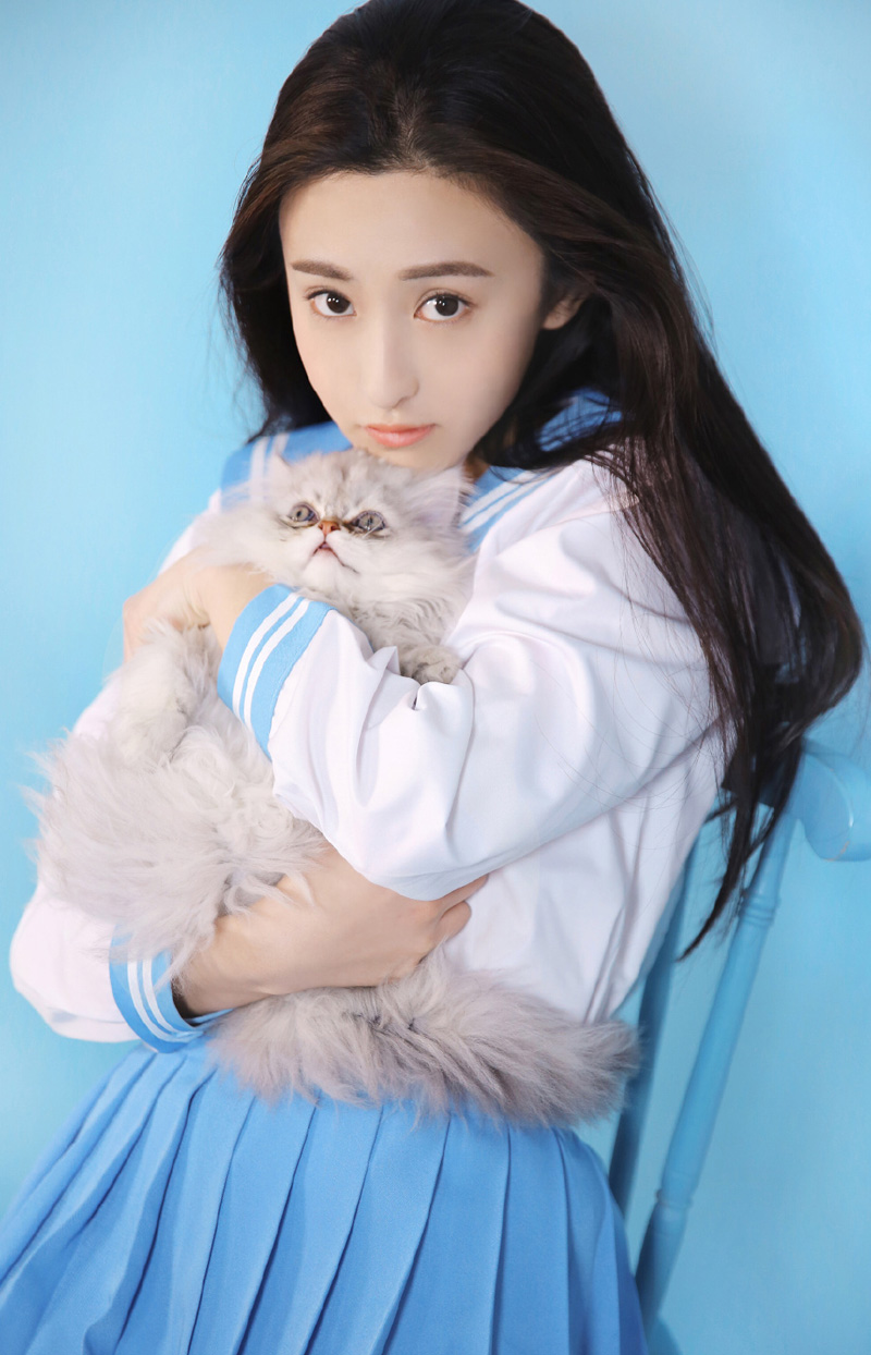 高清上海美女朱圣祎白嫩性感私房写真图片